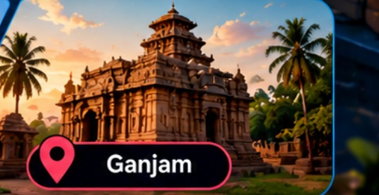 Ganjam studio location artwork